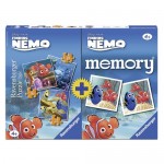 Puzzle + Joc Memory Nemo 3 buc in cutie 25/36/49 piese