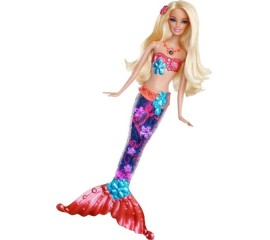 Barbie Sirena Sclipitoare  - Barbie Blonda