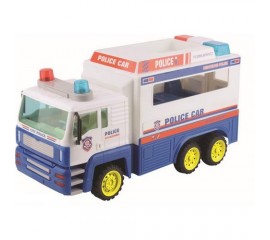 Camion de politie pentru copii Serve & Protect