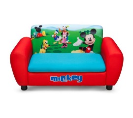 Canapea si cutie depozitare jucarii Disney Mickey Mouse