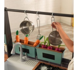 Bucatarie copii cu accesorii Farm To Table Play Kitchen - KidKraft