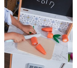 Bucatarie pentru copii cu accesorii Farmhouse Play Kitchen - KidKraft