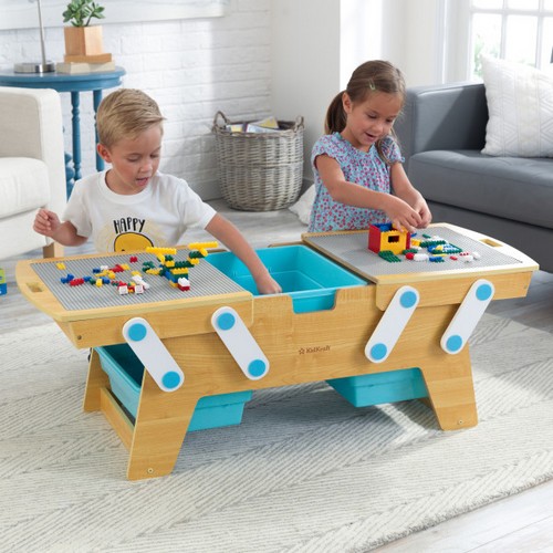 Copyright Play with Conclusion Masa de joaca compatibil LEGO - Building Bricks Play N Store Table