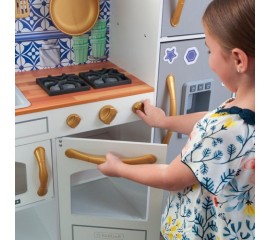 Bucatarie pentru copii Mosaic Magnetic Play Kitchen - KidKraft