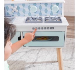 Bucatarie pentru copii Play & Put Away Wooden Kitchen - KidKraft