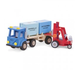 Camion cu 2 containere