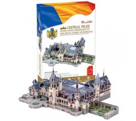 Castelul Peles Romania - Puzzle 3D - 179 de piese
