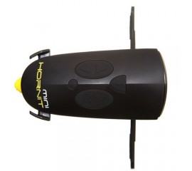 Claxon Mini Hornit cu lumina - negru si galben