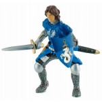 Figurina Cavaler cu sabie albastru